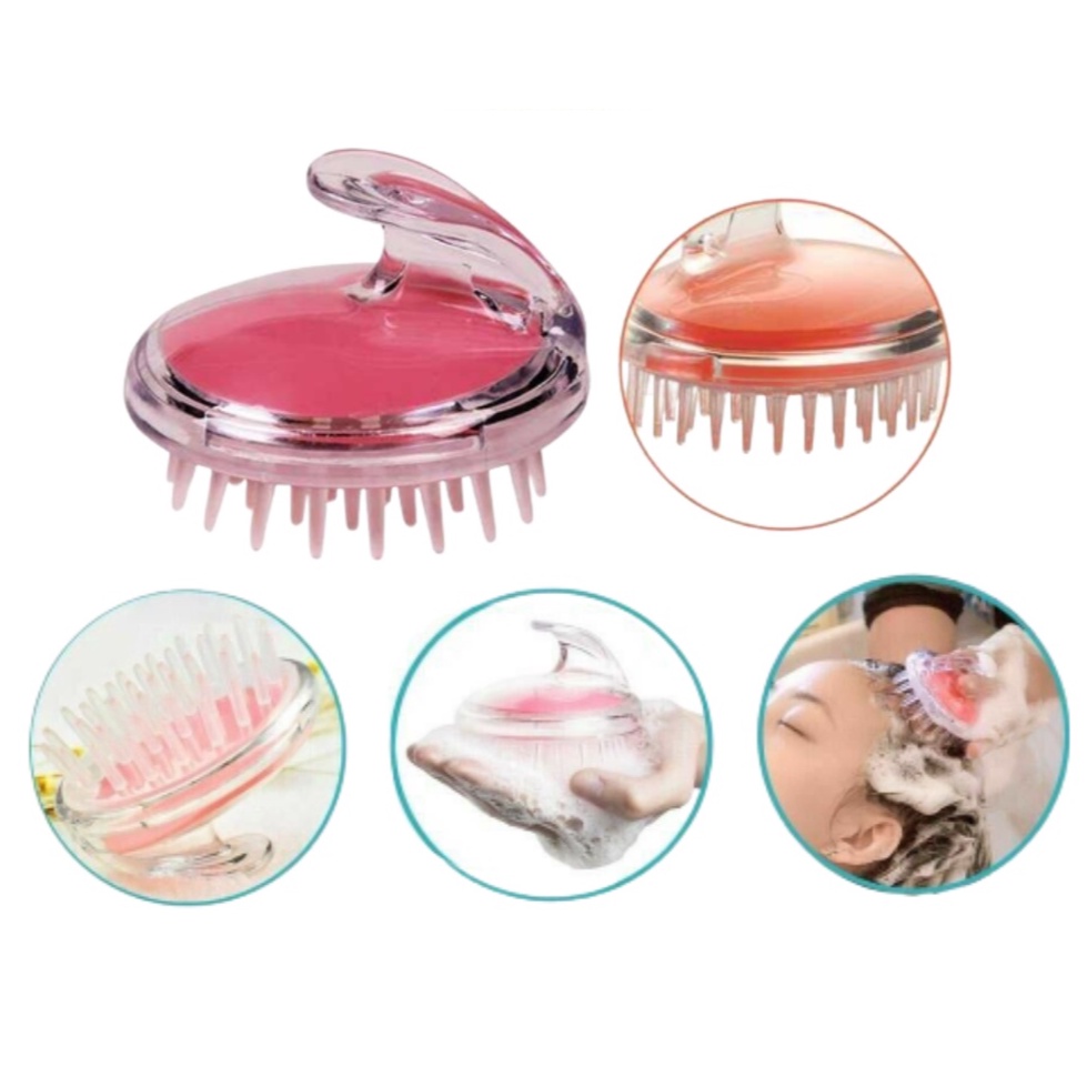 Lược Gội Đầu Massage Silicon Hot Hit Hè
