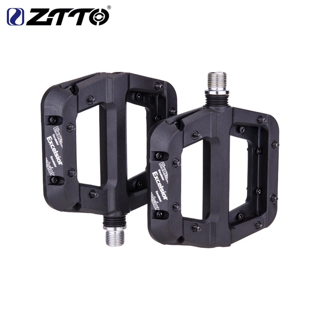 1 Cặp Bàn Đạp Xe Đạp Leo Núi Bằng Sợi Nylon Màu Trơn Chống Trượt ZTTO