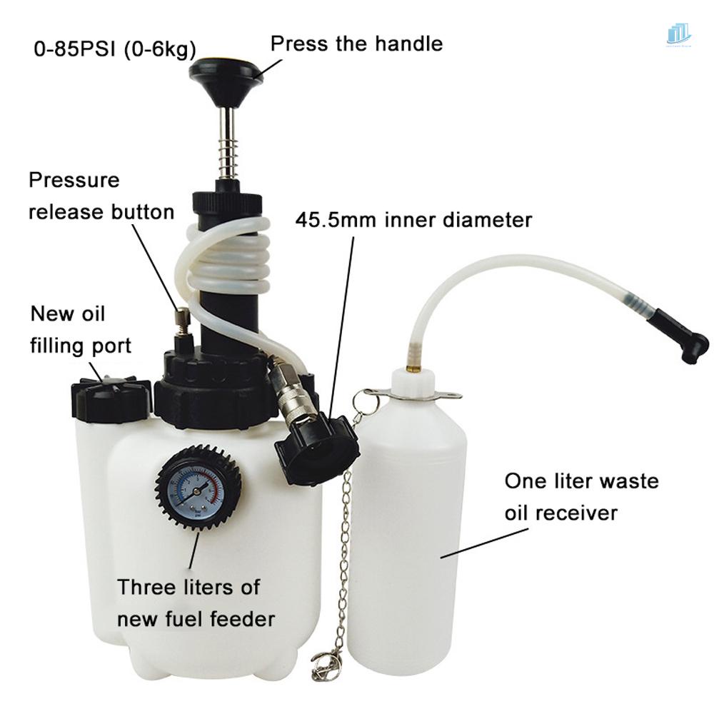 Dụng Cụ Bơm Dầu Tự Động 3L Chuyên Dụng Cho Xe Hơi