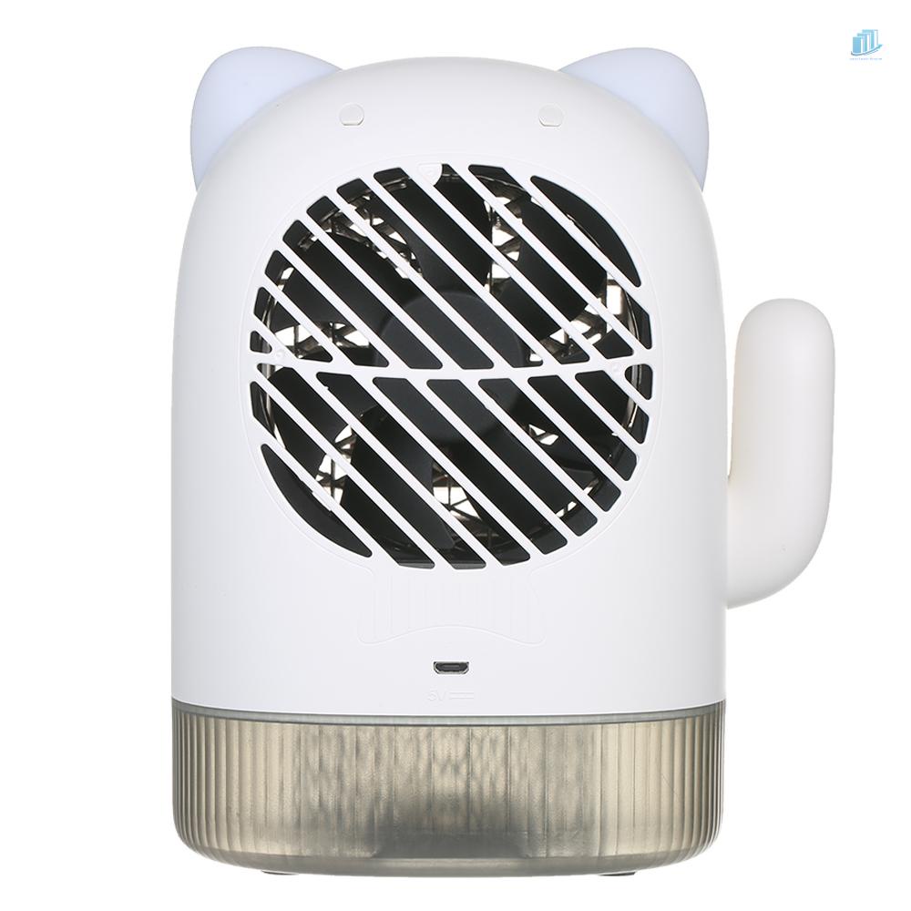 Quạt Điều Hòa USB Để Bàn Di Động Tiện Dụng Cho Phòng Ngủ / Văn Phòng