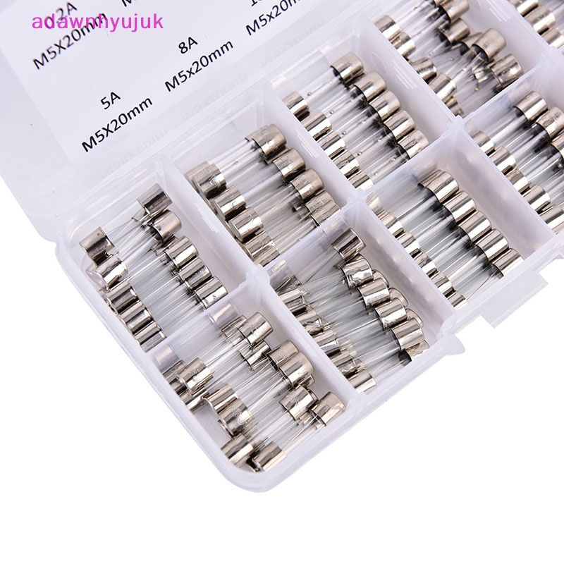 Set 100 Cầu Chì Ống Thủy Tinh 5x20mm