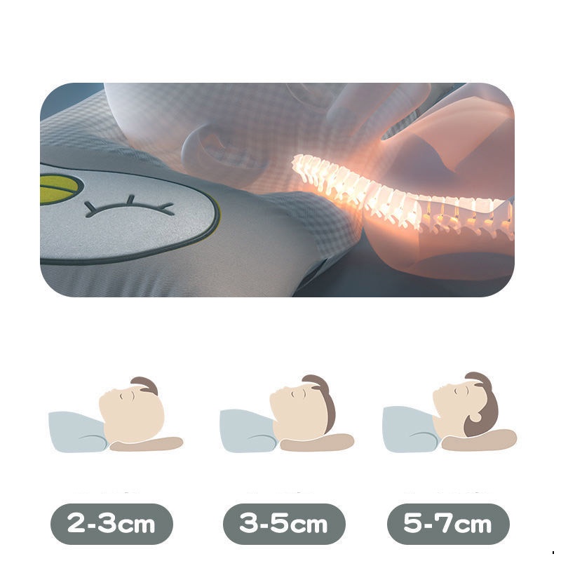 Gối cotton Nguyên Chất Thấm Hút Mồ Hôi Thoáng Khí Có Thể Tháo Rời Và Giặt Sạch Cho Bé 2-3 Tuổi