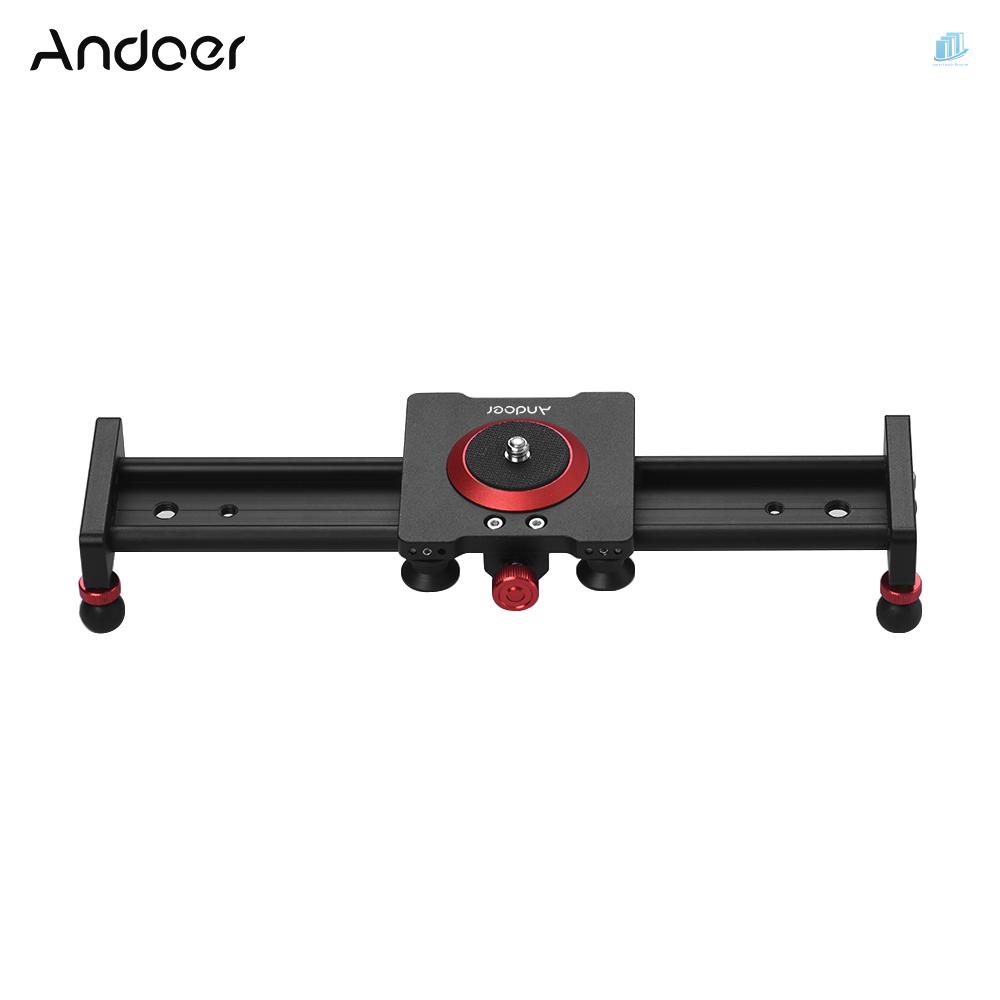 Thanh Trượt Ổn Định Máy Quay Phim Andoer 30cm / 12inch Bằng Hợp Kim Nhôm Cho Máy Quay DSLR DV Tải Trọng Tối Đa Lên Đến 11Lbs