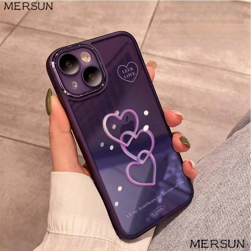 Ốp Điện Thoại Chống Sốc Kèm Miếng Dán Bảo Vệ Ống Kính Máy Ảnh Cho Iphone 14 / 7x / 11 plus 13 1214xs8p