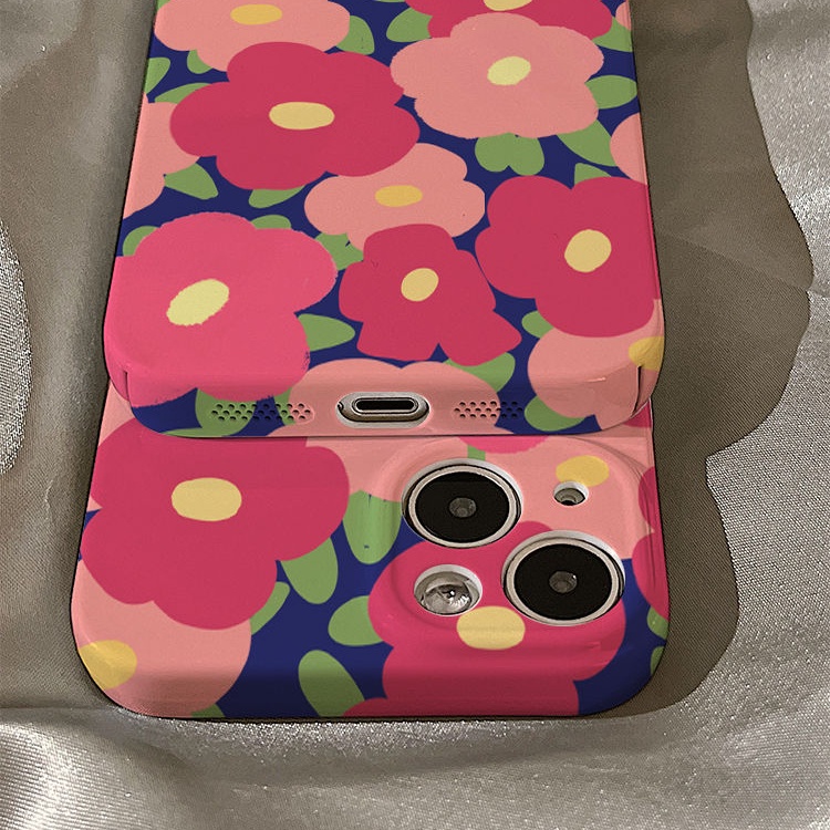 Ốp Điện Thoại Cứng Họa Tiết Hoa Xinh Xắn Cho Apple Iphone 12 11pro13iphone14promax