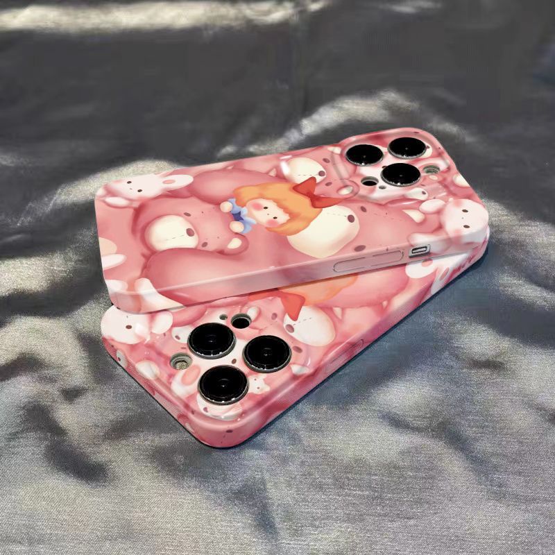 Ốp Điện Thoại Cứng Họa Tiết Công Chúa Rối Hoạt Hình Cho Iphone Xsiphone138p max14pro 11max 12 Apple W8WN