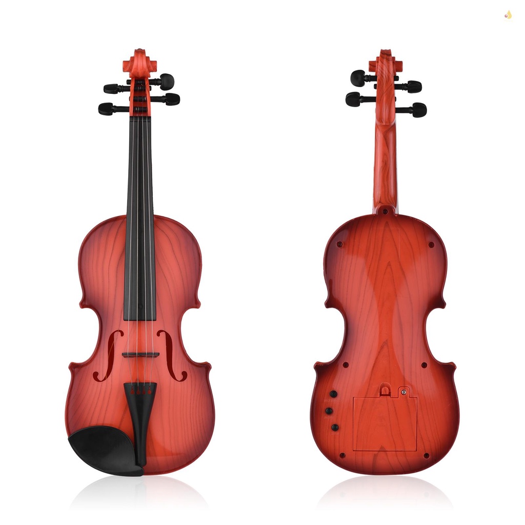 Đồ Chơi Đàn Violin Điện Mini 4 Dây Tùy Chỉnh Kèm Cung Vĩ Cầm Cho Bé