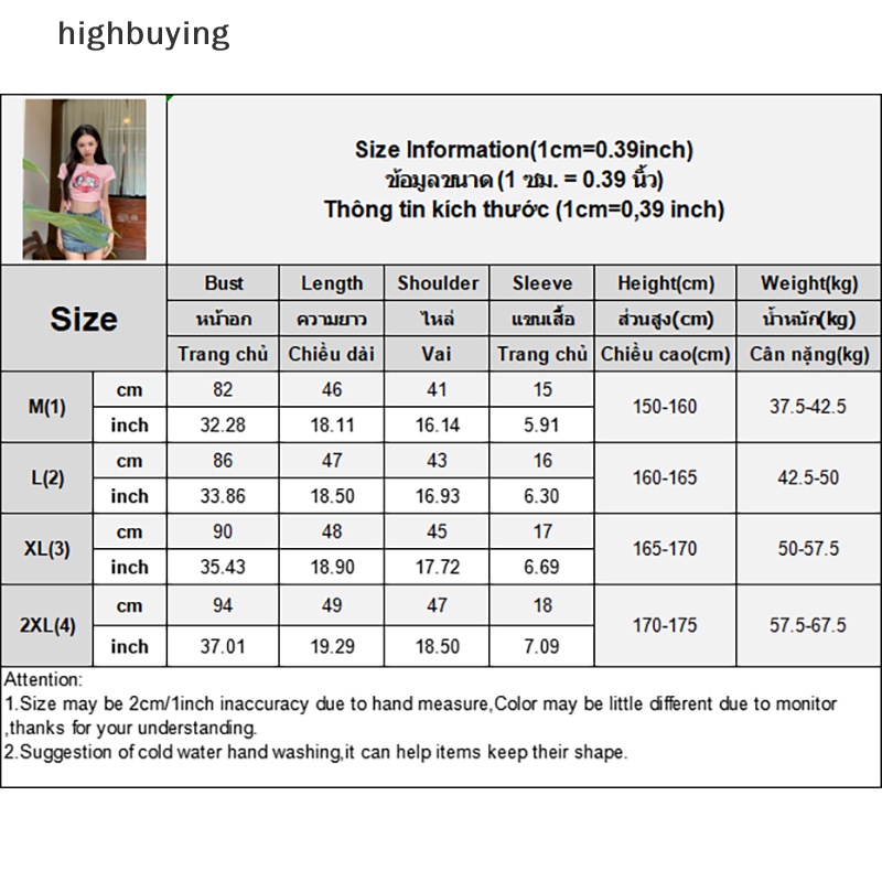 Áo Thun Lửng Ngắn Tay Cổ Tròn In Họa Tiết Thời Trang Dành Cho Nữ