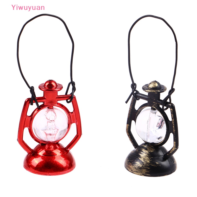 Mô Hình Đèn Dầu Có Tay Cầm Tỉ Lệ 1: 12 Trang Trí Nhà Búp Bê Mới