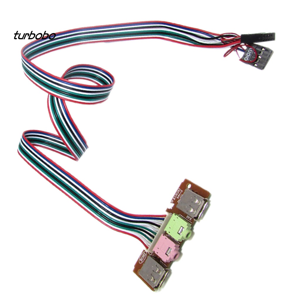 Turbobo Ốp Tai Nghe Kèm Mic Cổng USB 6.8cm Cho Máy Tính