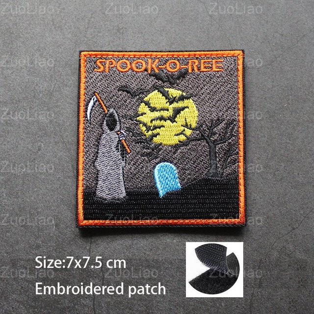 Miếng Dán 3D Thêu Hình Phong Cảnh Sáng Tạo Dùng Trang Trí Balo / Balo / Quần Áo