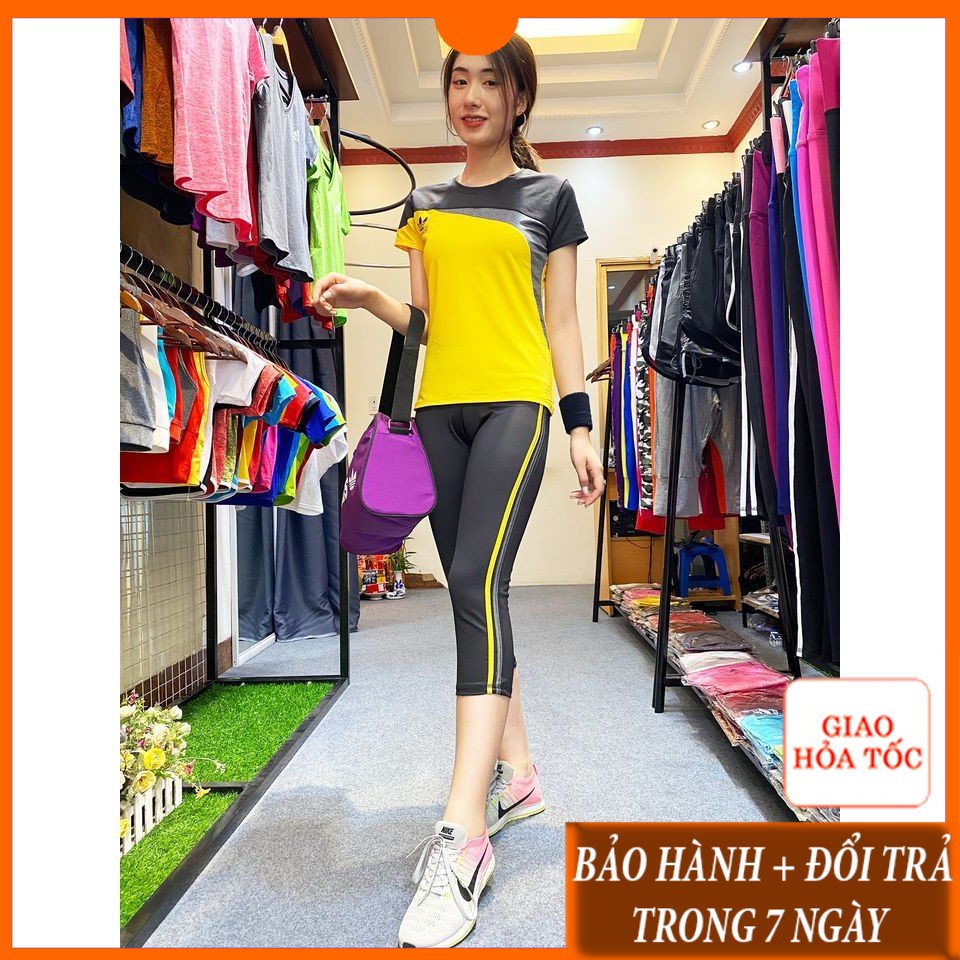 Shop bán trang phục bộ quần áo tập gym yoga zumba hàng vnxk mùa hè dành cho nữ đẹp giá rẻ . KhoDoTheDucNu