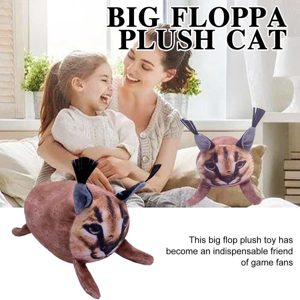 Mới Thú Nhồi Bông Hình Mèo Caracal E2A0 20cm / 30cm