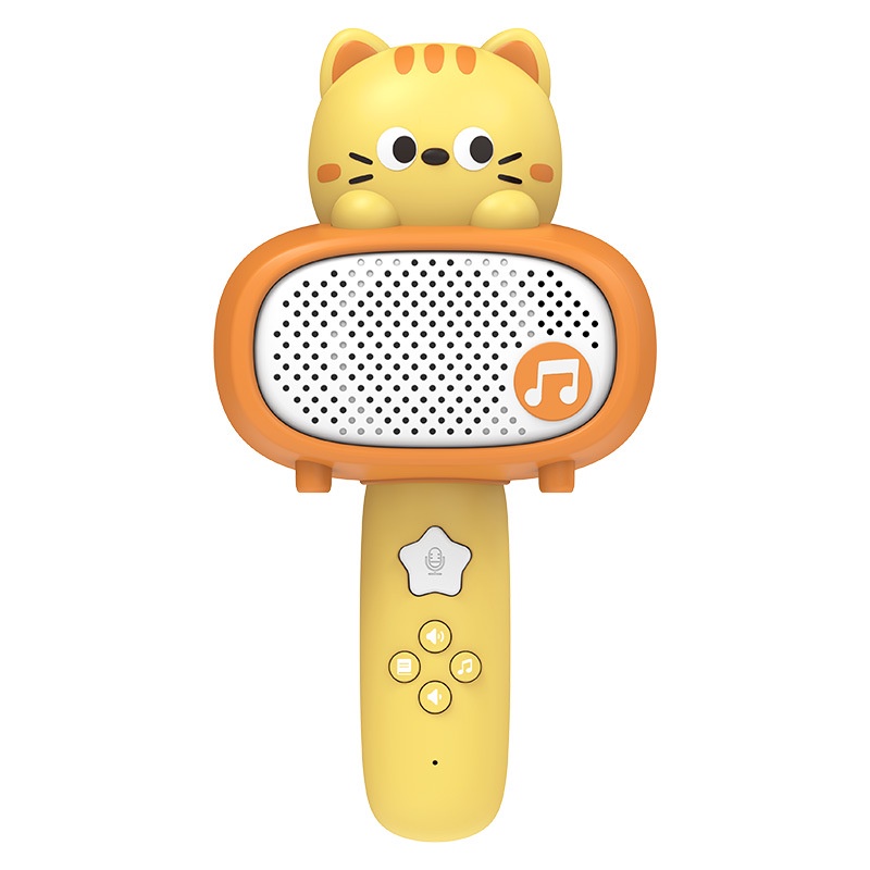 Đồ Chơi Micro Bluetooth Không Dây Tích Hợp Loa Hát Karaoke có thể tháo rời chức năng 2in1 cho bé