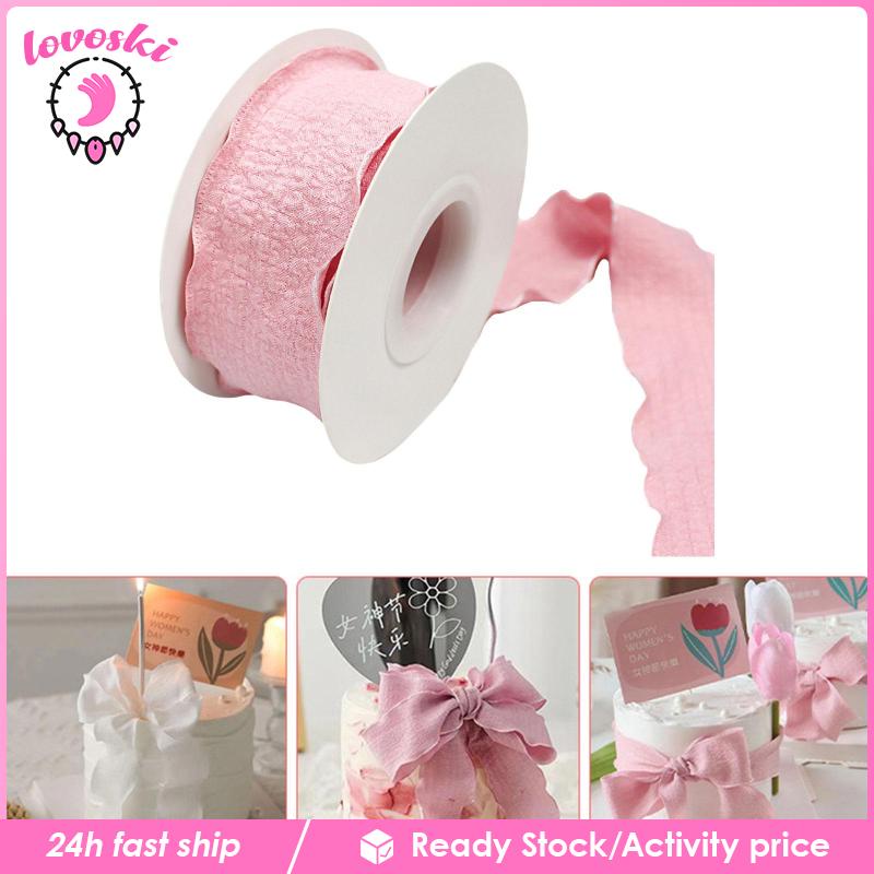 Cuộn Dây Ruy Băng Satin Dài 9M Dùng Gói Quà / Trang Trí Thủ Công