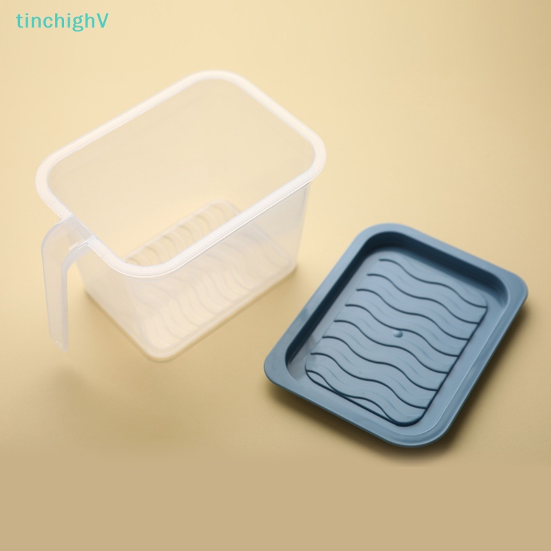 Hộp Nhựa Đựng Thực Phẩm Có Tay Cầm Và Nắp Đậy Dùng Cho Tủ Lạnh