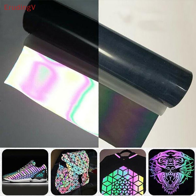 [ErudingV] Phim Vinyl Chuyển Nhiệt Chuyển Đổi Nhiệt Họa Tiết Chữ Cái Phản Quang Mưa  [Mới] [Mới]