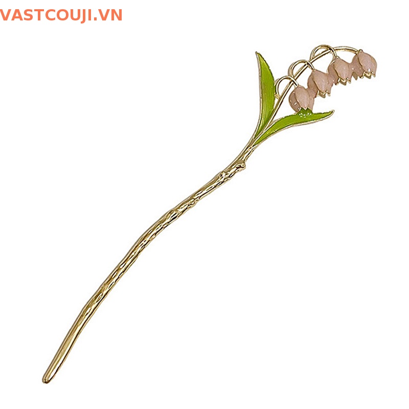 Trâm Cài Tóc Hình Hoa Lily Phong Cách Trung Hoa Cổ Điển Cho Nữ