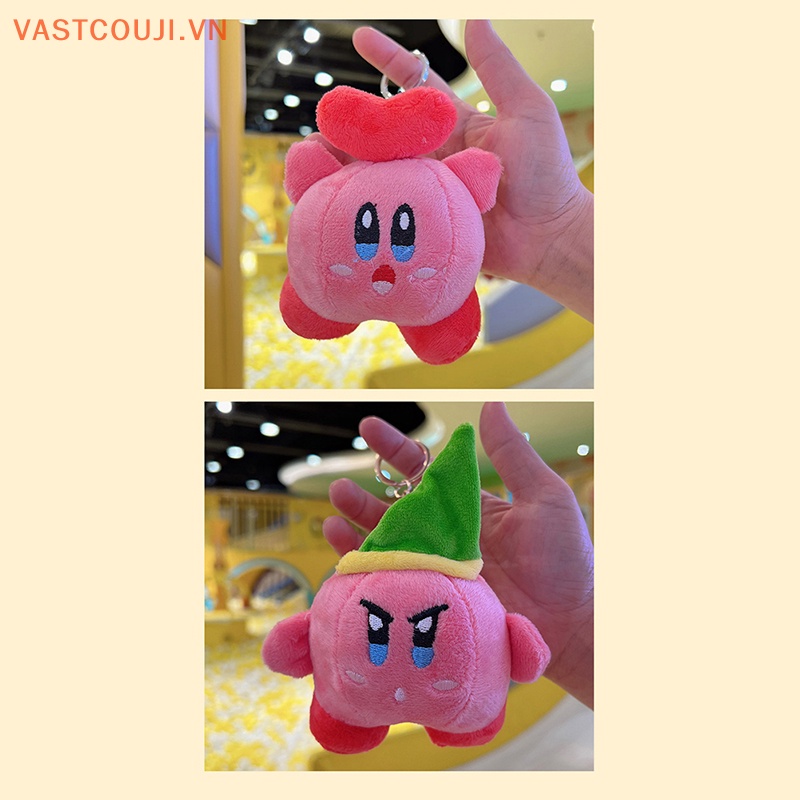 1 Móc Khóa Hình Đồ chơi nhồi bông Kirbi Dễ Thương