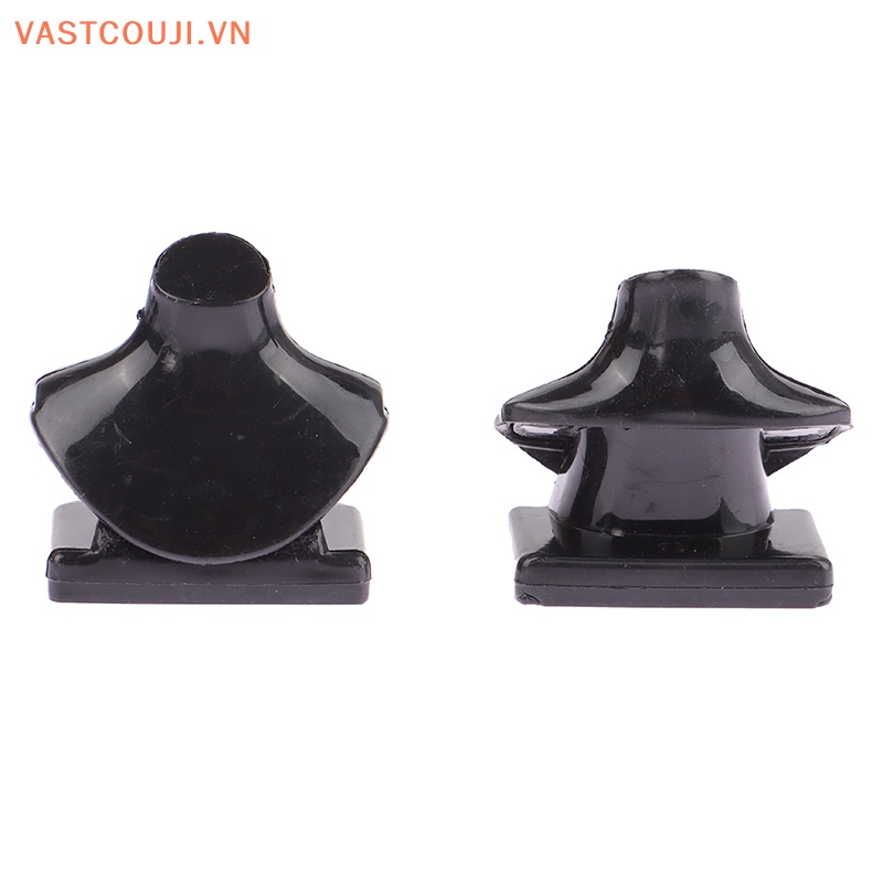 Set 5 Giá Trưng Bày Vòng cổ Màu Đen Cho Nhà Búp Bê