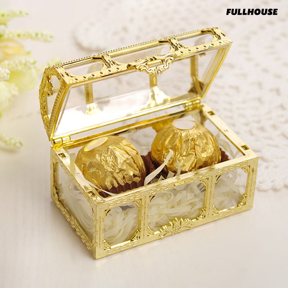 Túi Đựng Đồ Dùng Đa Năng Tiện Dụng❂Hộp Đựng Kho Báu / Trang Sức / Kẹo Bằng Nhựa Độc Đáo DIY