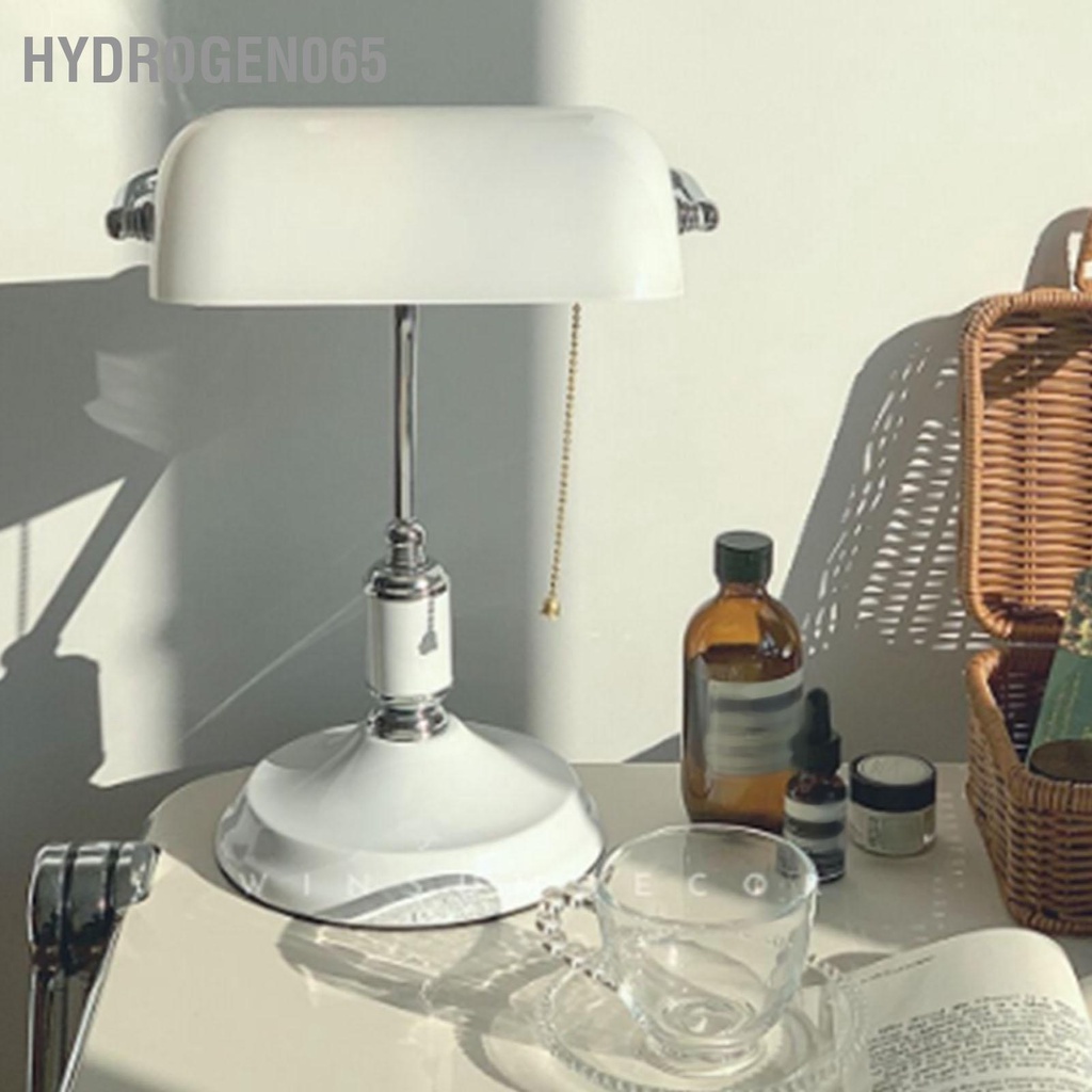 Hydrogen065 Đèn Ngủ Màu Trắng Sáng Tạo Thời Trang Ngân Hàng Retro Đầu Giường Cho Trẻ Em Đọc Phích Cắm Châu Âu