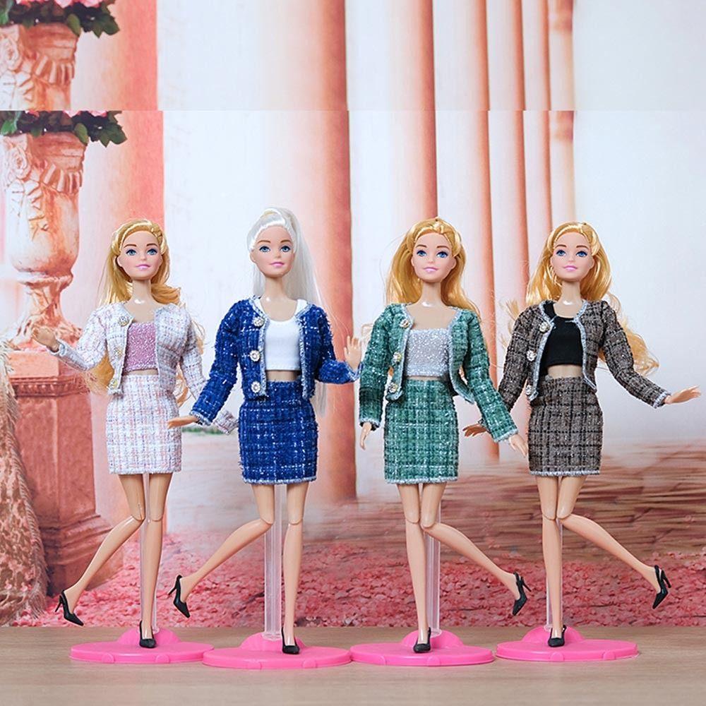 CHOOKEY 1 Bộ Váy Thời Trang Cho Búp Bê Barbie