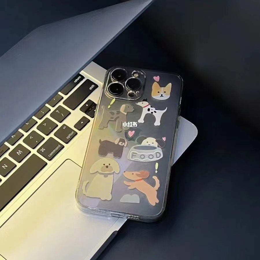 ✅Ốp Điện Thoại Mềm Chống Sốc Phù Hợp Với Cún Cưng 14xsxr xsmax12 Apple / Collection 13 Promax 9KIU