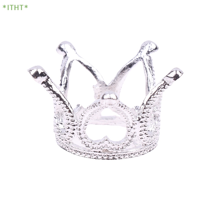 Vương Miện Cài Tóc Bằng Kim Loại Cho Búp Bê Tỷ Lệ 1 / 6 Mới