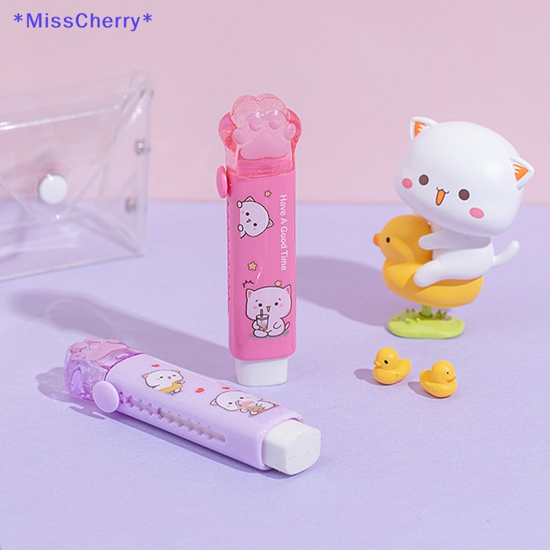 Gôm Tẩy Hình Dấu Chân Mèo Xinh Xắn Dành Cho Học Sinh Mới