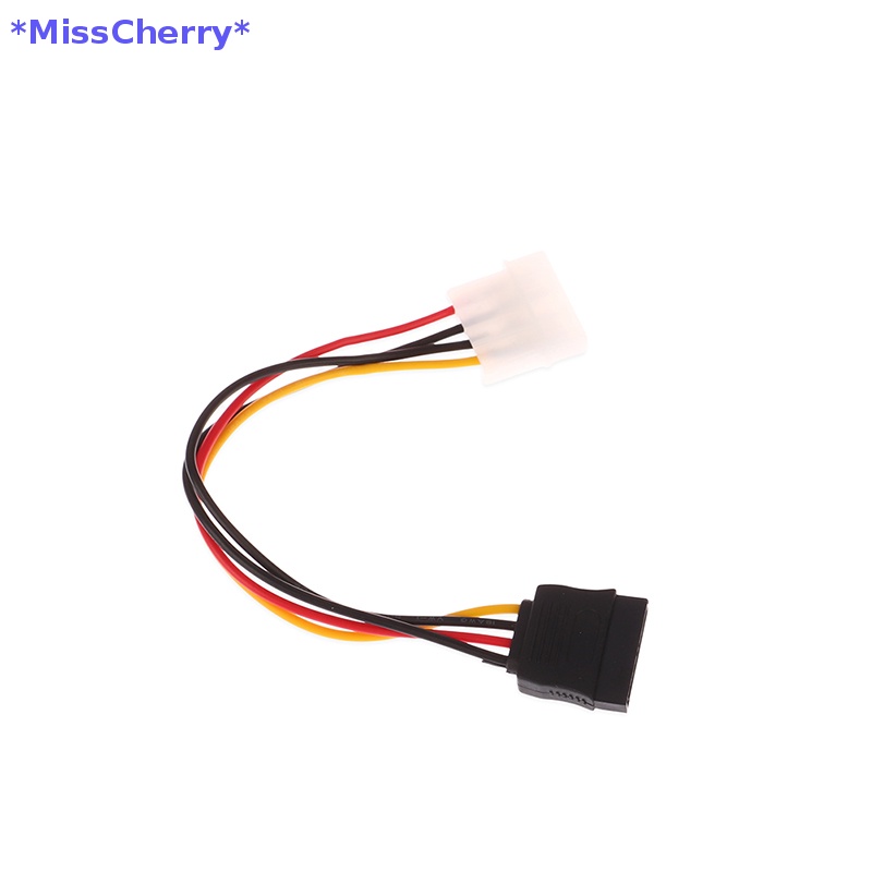 Dây Cáp Nối Dài Chuyển Đổi Nguồn Điện 4 Pin Sang 15 Pin SATA Tiện Dụng Mới