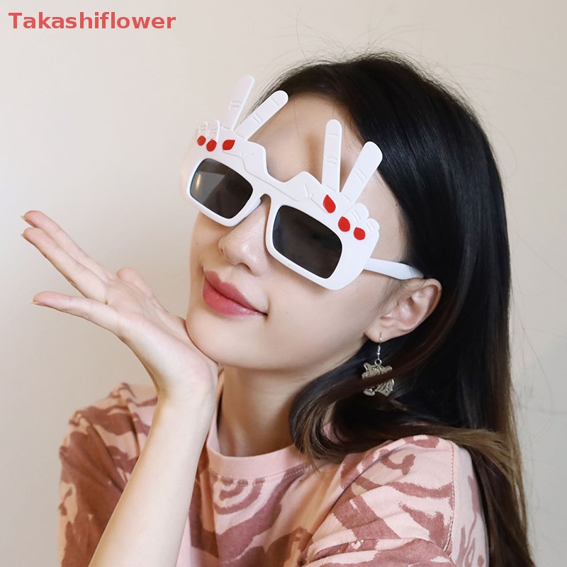 Kính Mát Tròng Dọc Sáng Tạo Vui Nhộn Dùng Để Biểu Diễn Chụp Ảnh