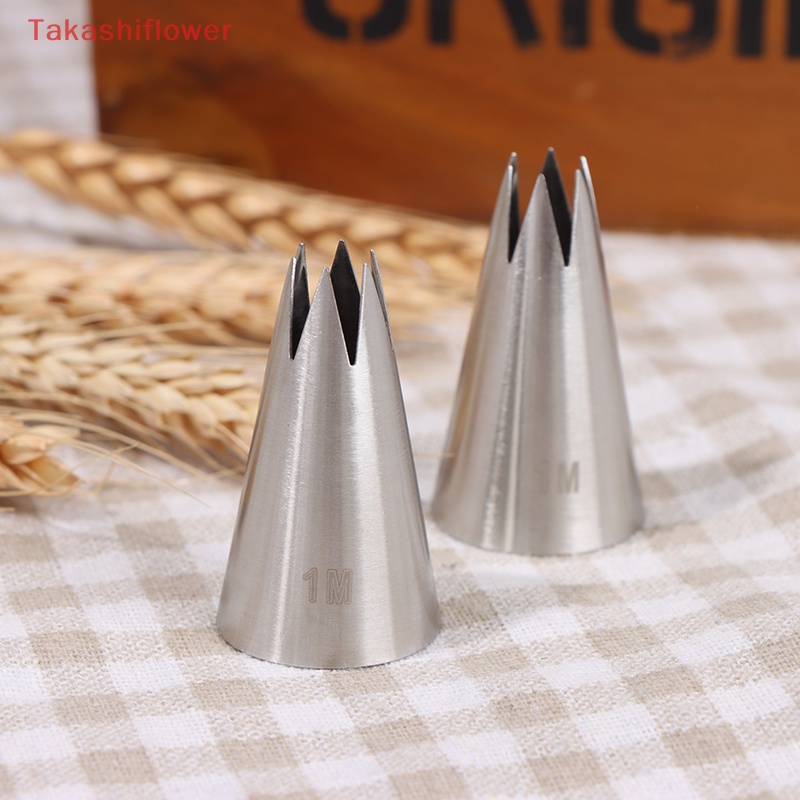 Dây Đèn Led Trang Trí 1M Họa Tiết Takashiflower# Dụng Cụ Bắt Kem Trang Trí Bánh 6 Răng Bằng Inox 304