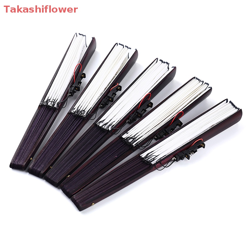 (Takashiflower) Quạt Nhảy Múa Có Đèn LED Phát Sáng Ban Đêm Cho Lễ Hội / Giáng Sinh / Tiệc Tùng /