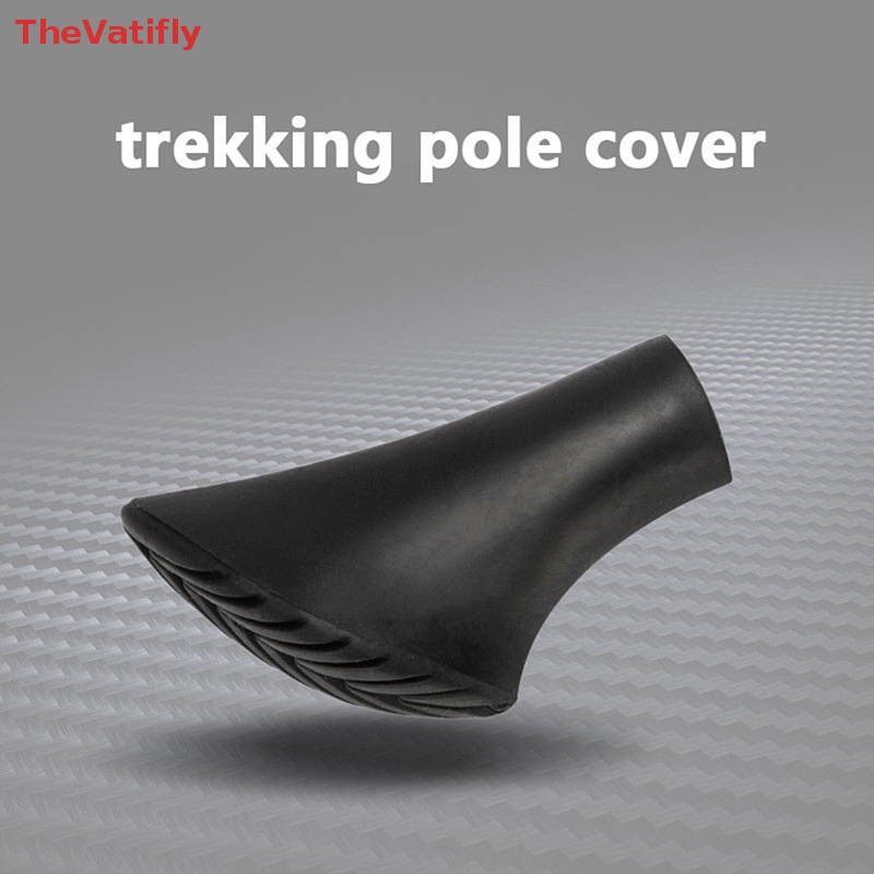 [Thevalifly] Gậy Leo Núi Bắc Âu Bằng Cao Su Bảo Vệ Nắp Gậy Đi Bộ Đường Dài