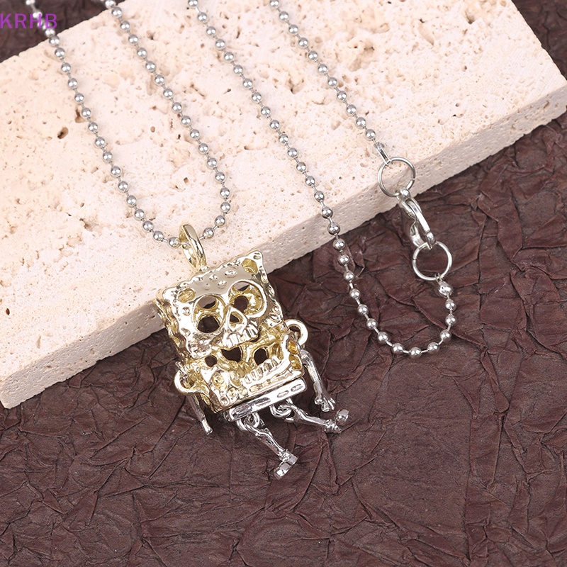 Vòng cổ Mặt Vuông Phong Cách Hip Hop Rock Punk Mới