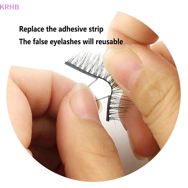 Hộp 40 Cuộn Băng Keo Dán Mi Giả Tự Dính Có Thể Tái Sử Dụng Mới