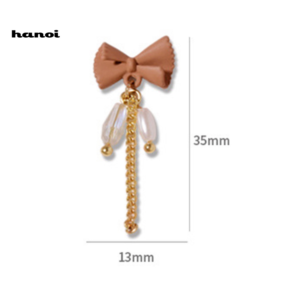 Set 3 Nhẫn Nơ 3D Không Phai Màu Thời Trang Cho Nữ