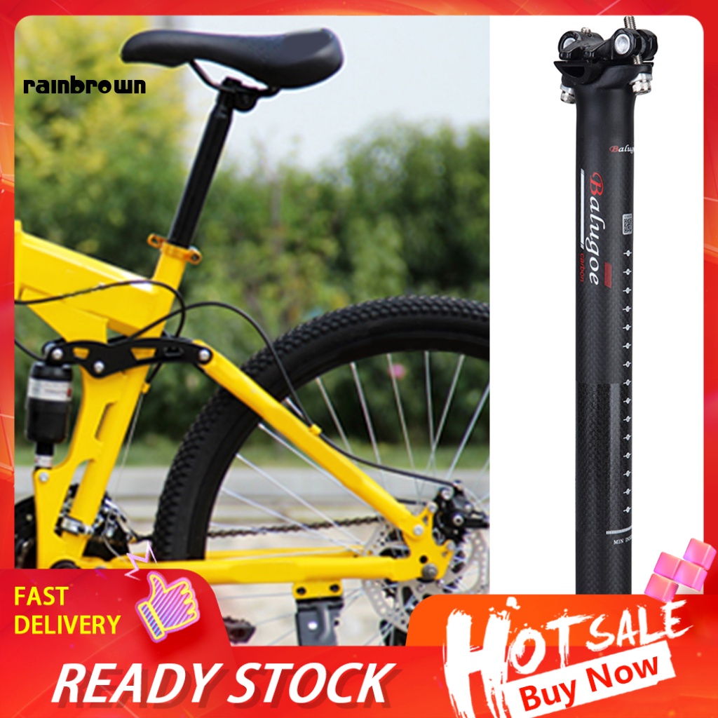 Ống Đỡ Yên Xe Đạp Leo Núi Bằng Sợi Carbon Chống Sốc Thông Dụng