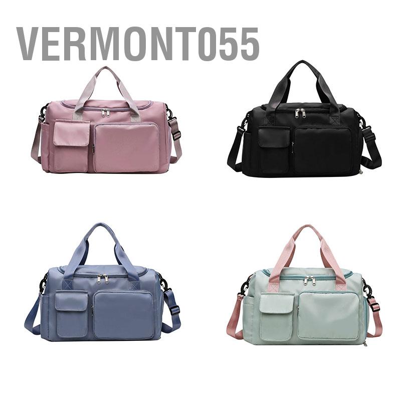 Vermont055 Túi du lịch Vải Oxford Chống mài mòn Công suất lớn thể thao chống nước nhiều túi