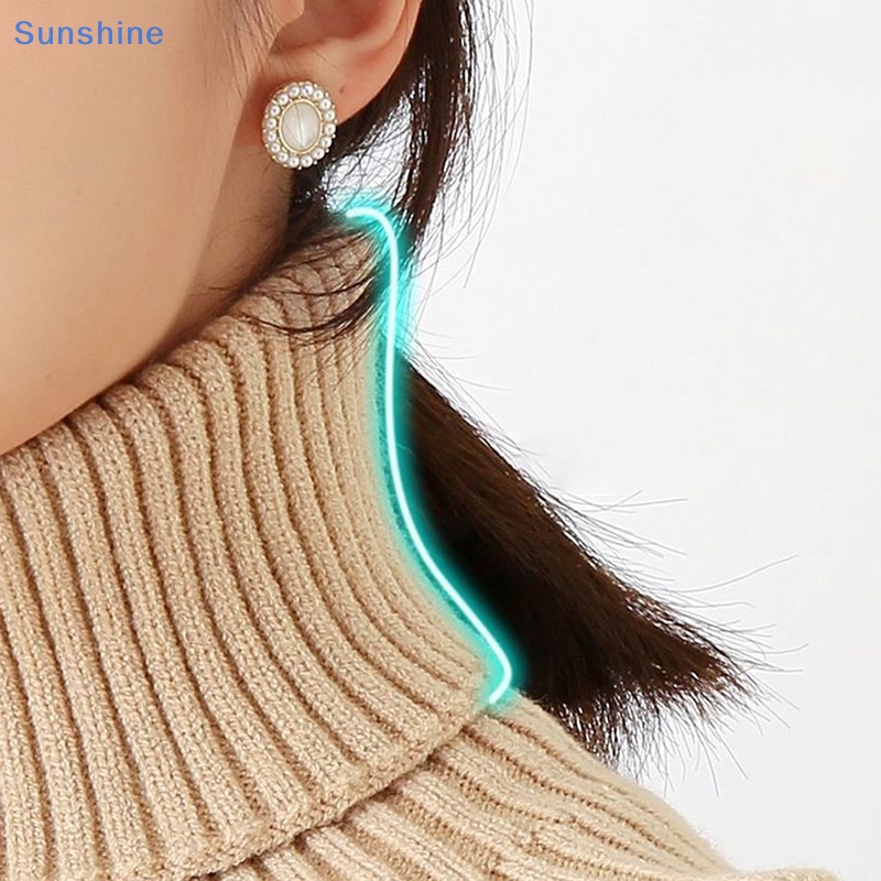 Cổ Áo Giả Dệt Kim Dày Dặn Ấm Áp Chống Gió Có Thể Tháo Rời Cho Nữ