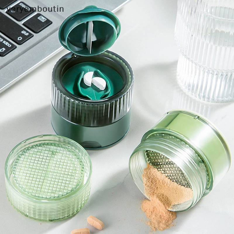 Dụng Cụ Cắt Thuốc Viên Chia Ngăn Tiện Dụng