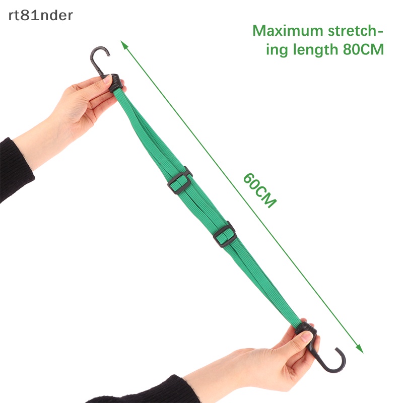 Rt Phụ Kiện Mới Dây Thừng Co Giãn Có Móc Treo Hành Lý / Mũ Bảo Hiểm / Xe Máy Thông Dụng