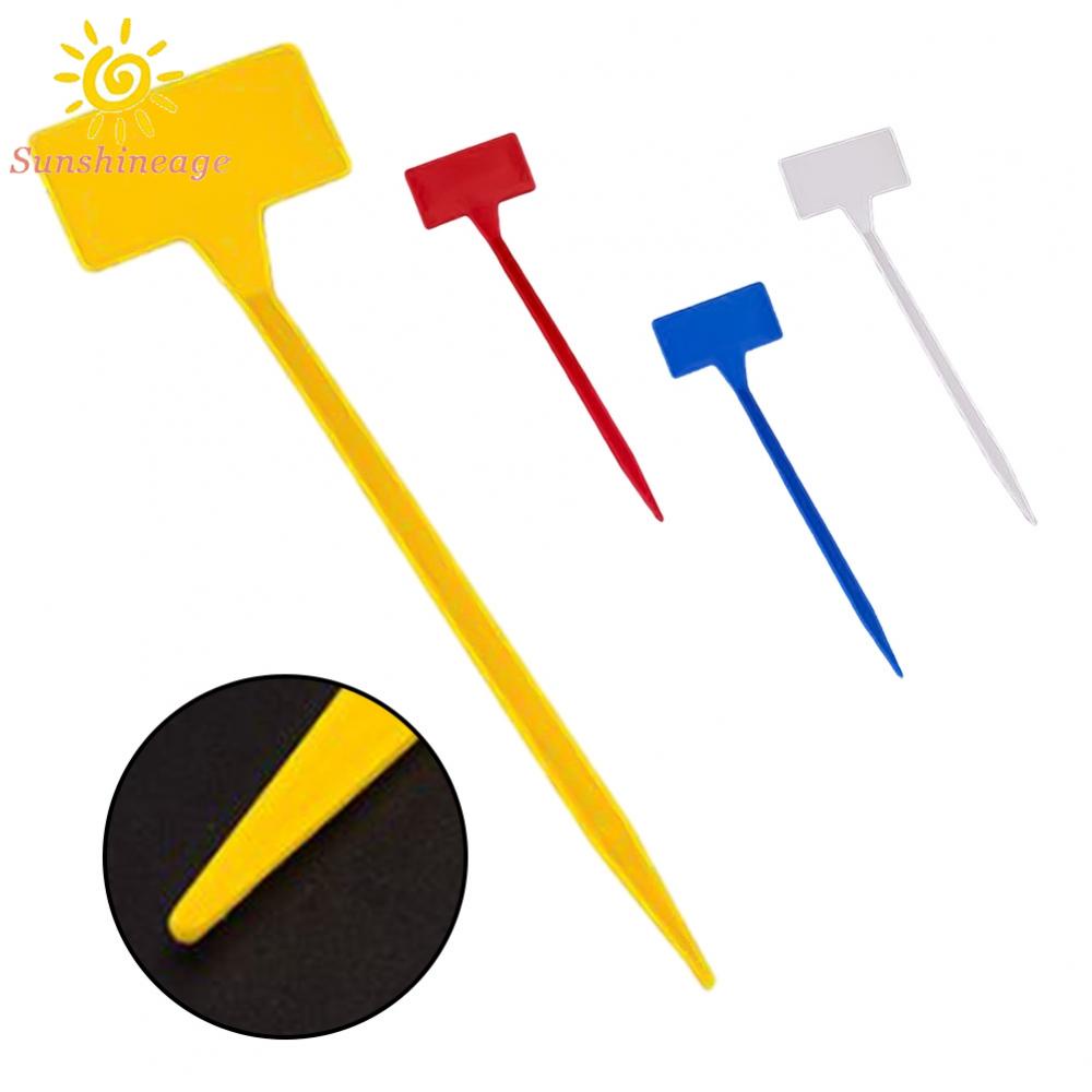 Bộ 15 Thẻ Nhựa Đánh Dấu Cây Trồng Hình Chữ T 6inch