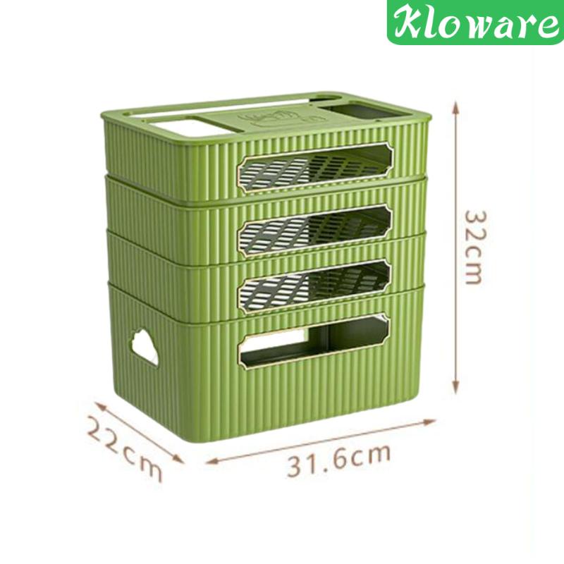 Hộp Đựng Bộ Định Tuyến Dây Cáp Tiết Kiệm Không Gian Cho Phòng Khách / Phòng Ngủ / Văn Phòng