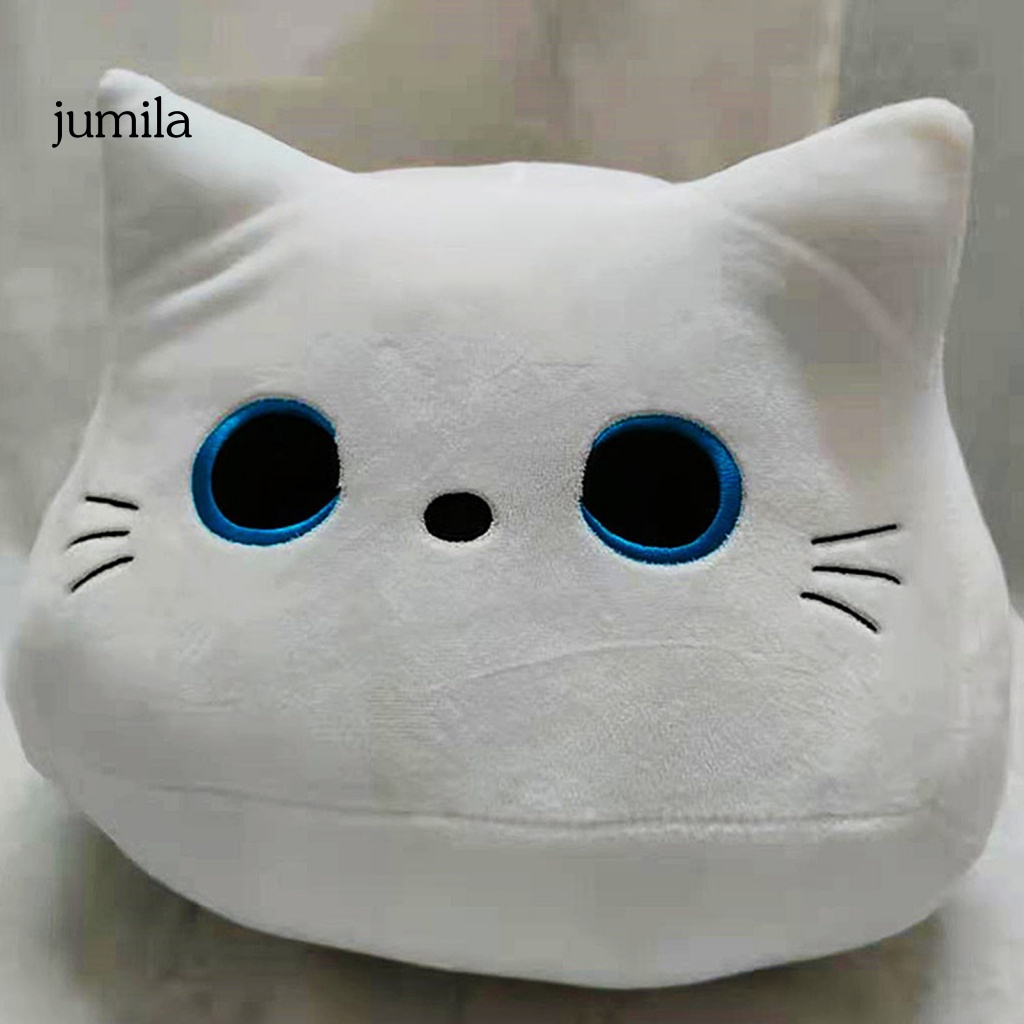 Gối Nhồi Bông Mềm Mại Hình Mèo Hoạt Hình Trang Trí Ghế Sofa