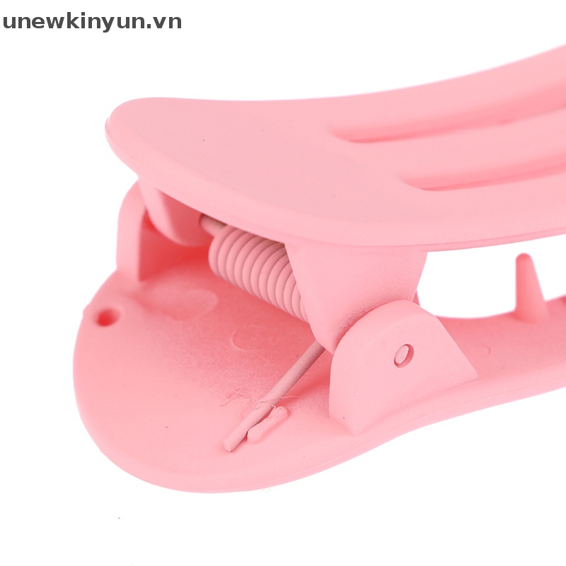 1 Kẹp Tóc Mỏ Vịt Nhám Màu Kẹo Xinh Xắn