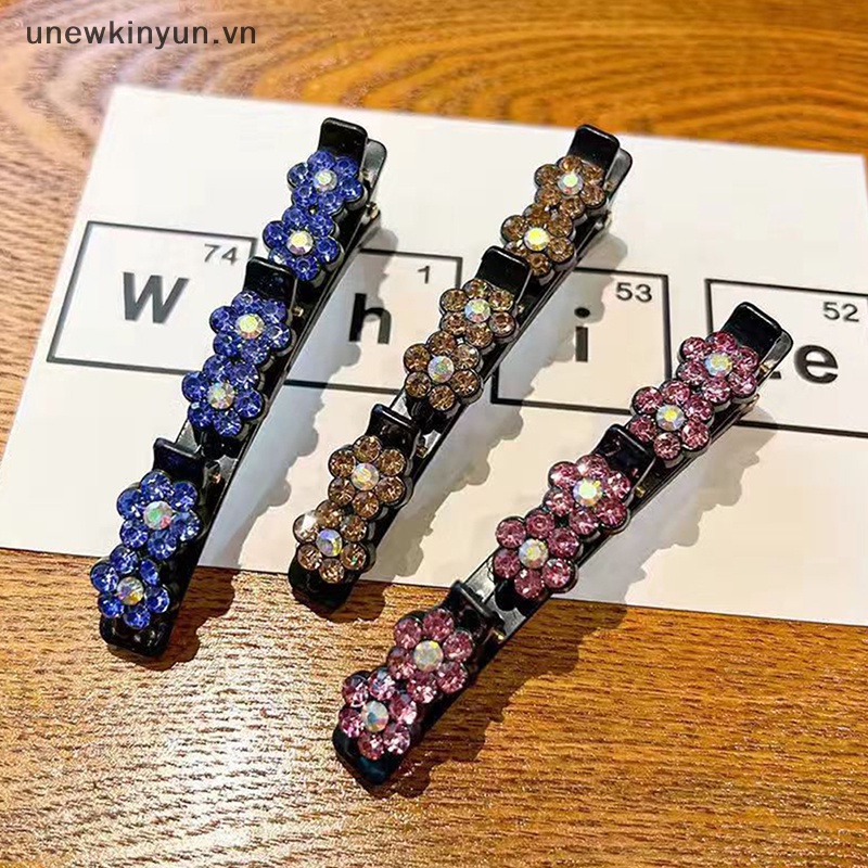 Uu Kẹp Tóc Mái Tóc Mái Ngang Hình Hoa Co Giãn Ngọt Ngào Dễ Thương Cho Nữ VN