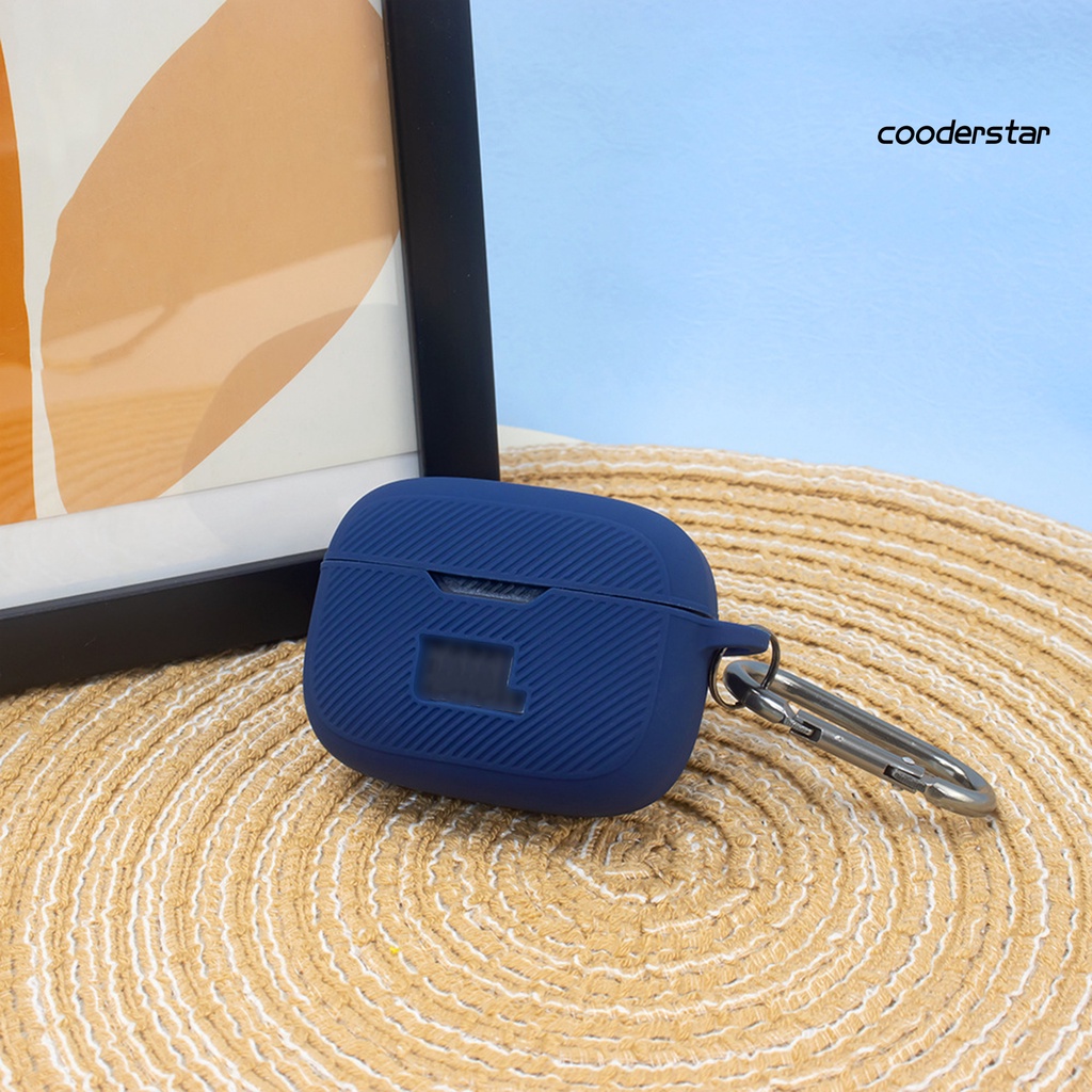 Vỏ Bảo Vệ Hộp Sạc Tai Nghe Bluetooth JBL Tune 230NC Bằng Silicon Chống Sốc / Trầy / Bụi Bẩn / Mòn