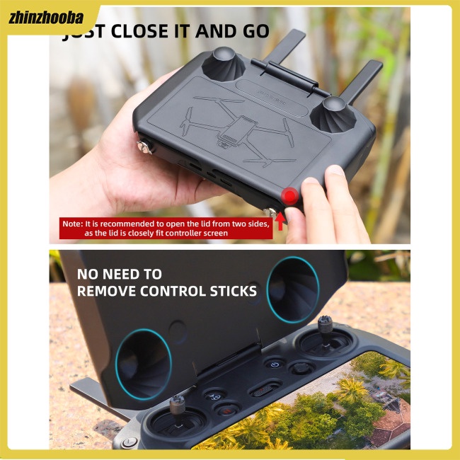 Fs Tấm Che Nắng Bảo Vệ Màn Hình Điều Khiển Từ Xa Cho Dji Mini 3 Pro / Mavic 3